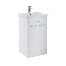 (White) Aquariss - Freestanding Vanity Unit