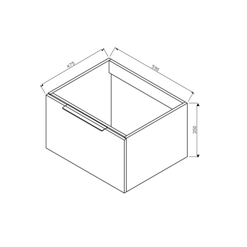 (Matt white) Aquariss LED Vanity Units with Basin 2