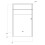 (Oak) Aquariss -  Toilet Unit 3
