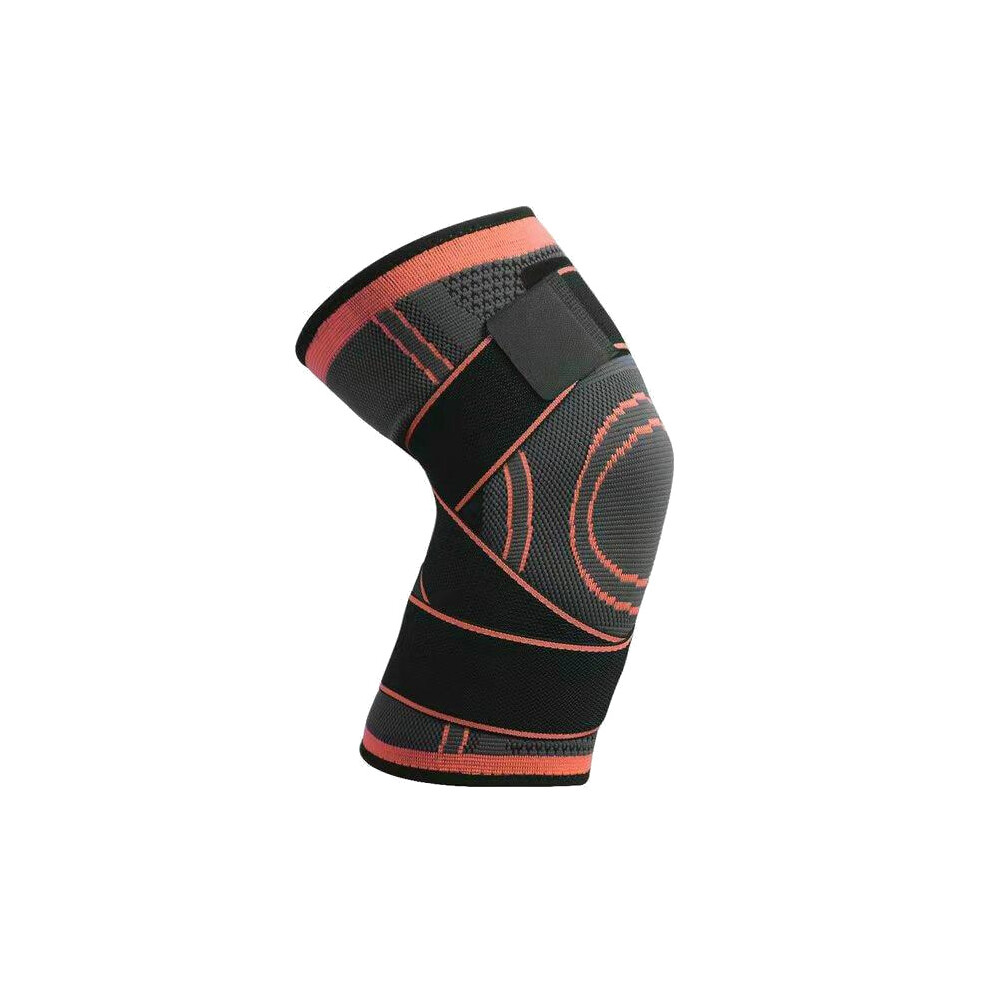 (Orange-Item, 2XL) Elastic 3D Pressurised Knee Brace Compression Support Knee Sleeve-image-OPC-P87P5TY-NEW