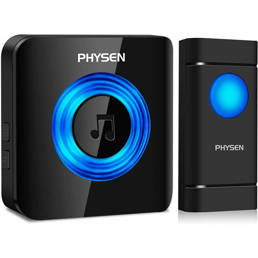 Wireless Doorbell, Ip55 Waterproof Door Bell Chime Kit 1000Ft 711978757390