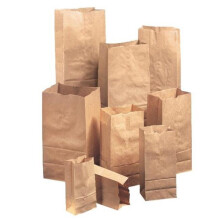 Paper Bags & Sacks BAG GX12-500 12 Natural Extra Heavy Duty Paper Bag 500-Bundle