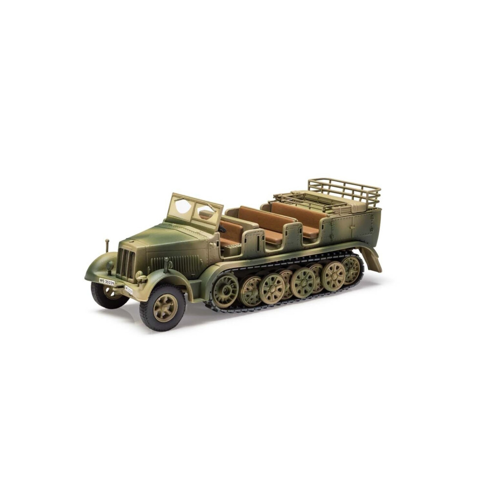 Sdkfz 7 Artillery Tractor Tunisia 1943 1:50 Corgi Military Legends Model