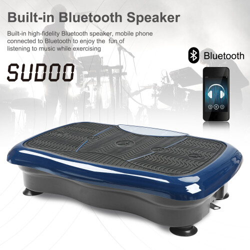 Vibration Plate with Bluetooth Speaker Vibration Platform Whole Body Workout Fitness Machine 1