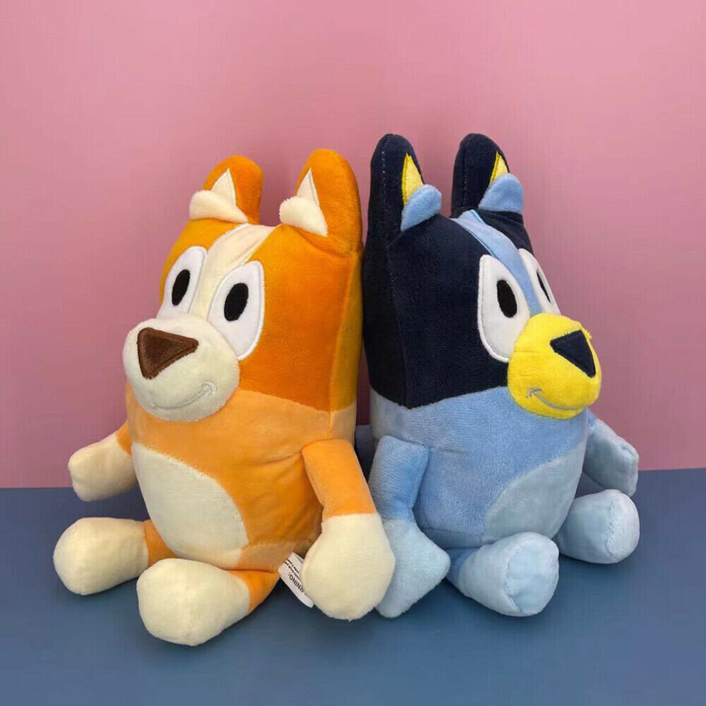 (Bluey+Bingo ) Bluey and Bingo Dog Friends Plush Toy 25CM Stuffed Doll
