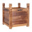 Wooden Rectangular Planter Box Raised GardenVegetable Planter Bed 5