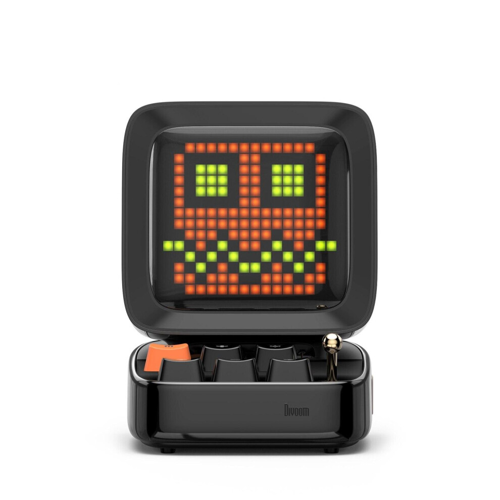 Divoom Ditoo Retro Bluetooth Speaker Black 667505219438
