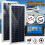 300W Solar Panel Kit 12V Battery Charger 40-100A Controller Caravan 2
