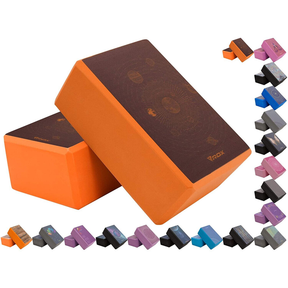 RDX Yoga Block NonSlip High Density Eva Foam Brick