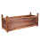 Wood Planter Box Outdoor Garden Rectangular Planter Flowers Box 5