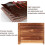 Wood Planter Box Outdoor Garden Rectangular Planter Flowers Box 6