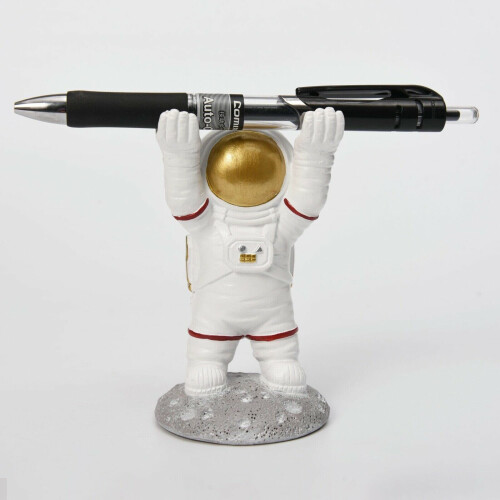 Standing Astronaut Adult Kids Desk Office Stationary Pencil Pen Holder