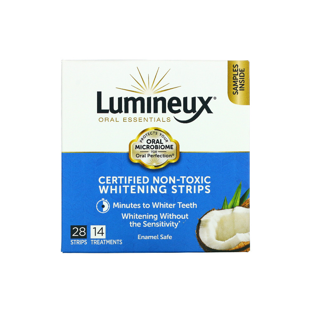 Lumineux Oral Essentials, Whitening Strips, 28 Strips