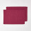 Homescapes (Plum) Cotton Plain Pack of 2 Placemats 1