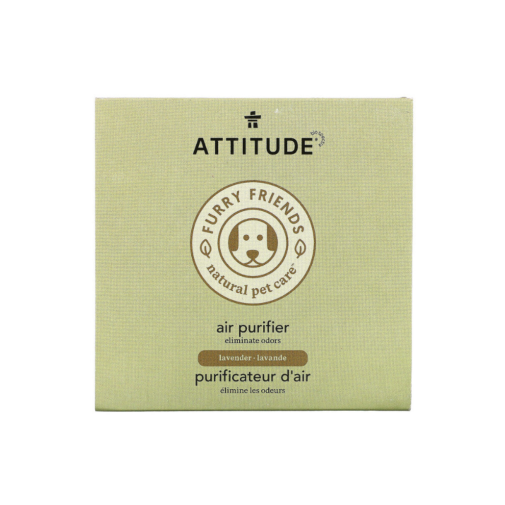 ATTITUDE, Furry Friends Natural Pet Care, Air Purifier, Lavender, 227g