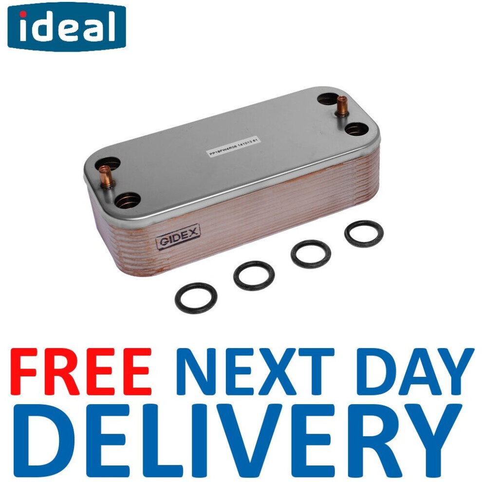 Ideal Evo/Independent/Isar/Logic/Esprit 2 35Kw Dhw Plate Heat Exchanger 175419