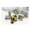 300 x Zinc Plated +Aluminum Mixed Rivnuts Threaded Nuts M3-M10 Rivet Assortment 3