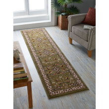 (Green, 66x230cm (2'5"x7'7") Runner) Traditional Sherborne Classic Oriental Rug