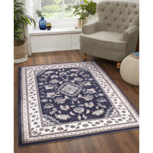 (Navy, 120x170cm (4'x5'6")) Traditional Sherborne Classic Oriental Rug