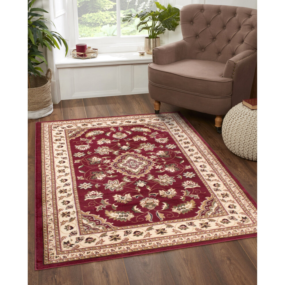 Traditional Sherborne (, 200X290cm (6'7"X9'6")) Classic Oriental Rug Red