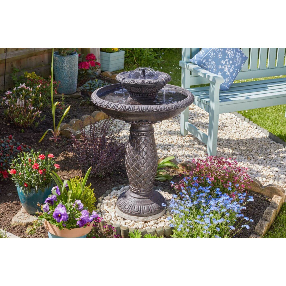 Versailles Water Feature Garden Smart Solar Powered Fountain 1170005