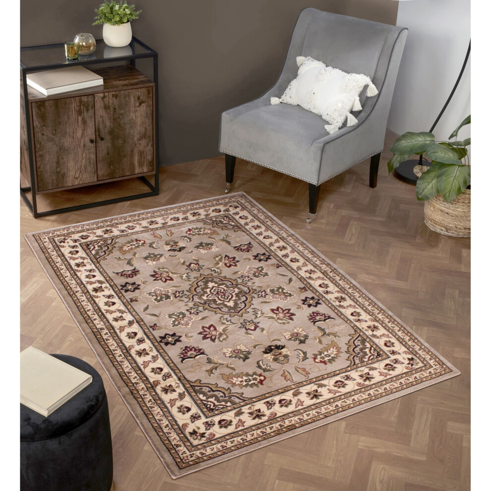(Beige, 120x170cm (4'x5'6")) Traditional Sherborne Classic Oriental Rug-image-OPC-P8S9MVR-NEW