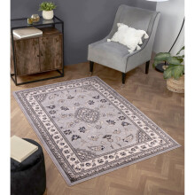 (Grey, 160x230cm (5'3"x7'7")) Traditional Sherborne Classic Oriental Rug