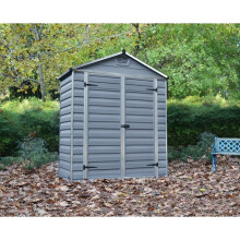(6x3) Palram-Canopia Skylight Garden Shed - Grey | Polycarbonate Garden Shed