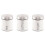 SQ Professional (Silkwhite) SQ Professional Dainty 3pc Kitchen Canister Set 2