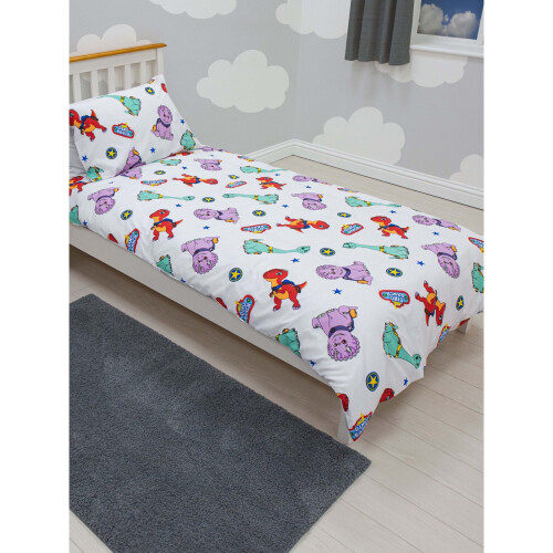 Dino Ranch Sticker Single Duvet Cover Set 2