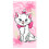 Aristocats Marie Pink Towel 1