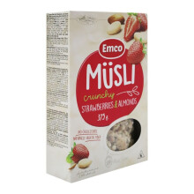 (Strawberry and Almonds) Choco & Hazelnuts Emco Crunchy Musli Honey and Nuts 375g PROMO