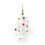 URBN Living (White) Artificial Christmas Tree + Stand Green White 3ft 2