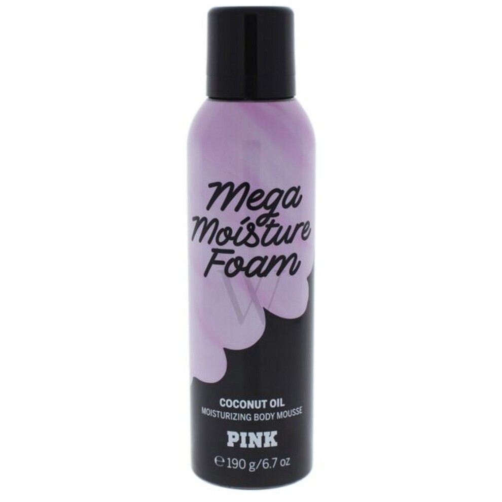 Victoria's Secret Victorias Secret Mega Moisture Foam Moist Body Mousse 190g PINK Coconut Oil