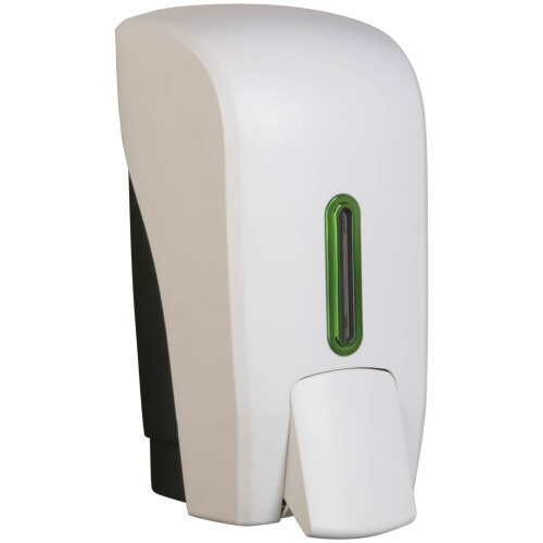 Pro-Kleen (Emerald) Halo ABS Plastic Liquid Lockable 1L Soap Dispenser