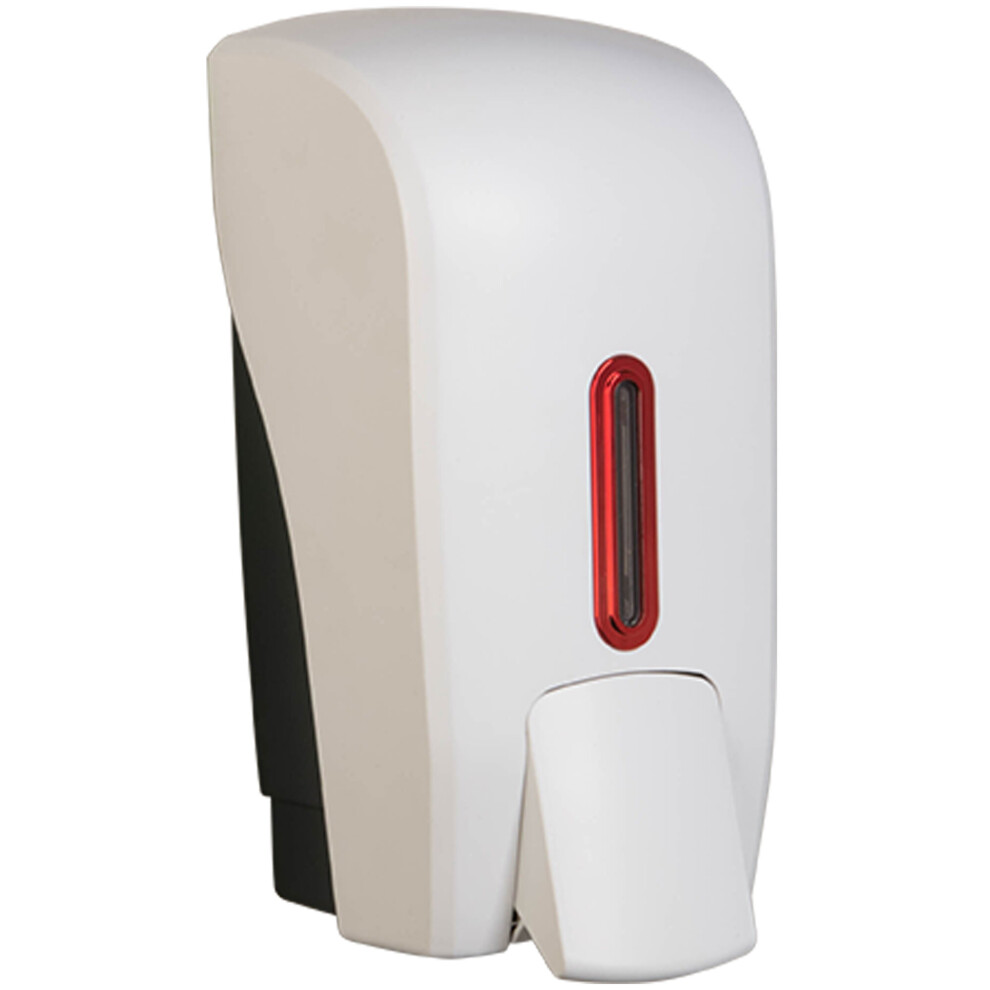 (Ruby) Halo ABS Plastic Liquid Lockable 1L Soap Dispenser