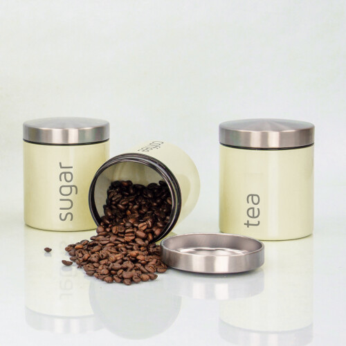 SQ Professional (Chantilly) SQ Professional Dainty 3pc Kitchen Canister Set