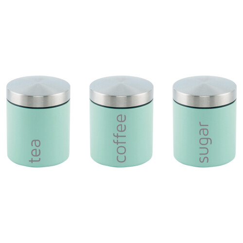 SQ Professional (Seafoam) SQ Professional Dainty 3pc Kitchen Canister Set 1