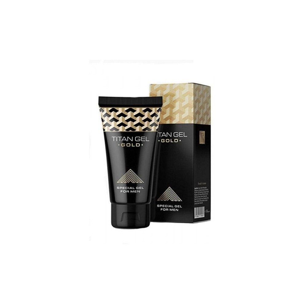 (Titan Gel GOLD 50ml) Provocative & Titan Gel Male Penis Enlargement Cream