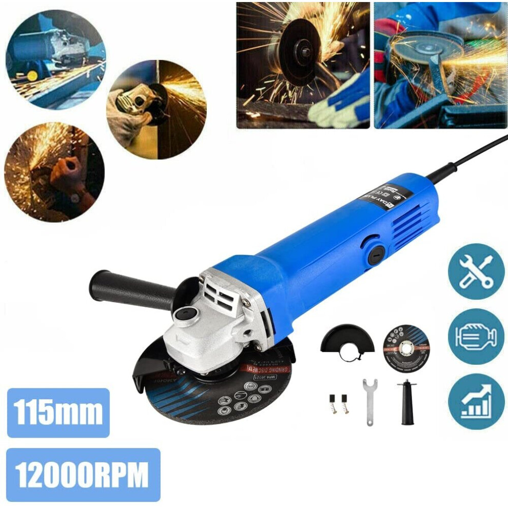 550W Angle Grinder Set 12000RPM for Cutting Polishing Disc Cut Electric Power Tool