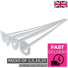 (10 Sticks & Cups) Balloon Sticks & Cups 2-piece UK Seller Fast&Free