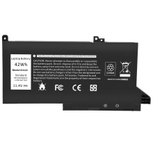 For Dell Latitude 12 7000 7280 7480 42WH 3-Cell Battery DJ1J0 PGFX4