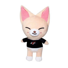 (Fox) Stray Kids Jiniret Plush Doll and Detective Outfit Skzoo