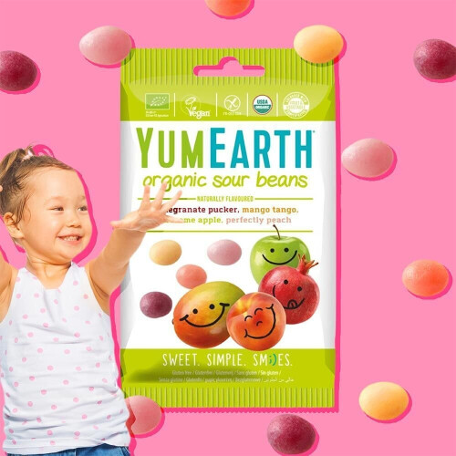 Yum Earth Organic Sour Beans 50 g