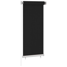 vidaXL Außenrollo 65 (B) x 140 (H) cm Schwarz