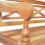 VidaXL vidaXL Solid Mahogany Wood Batavia Bench Light Brown Hallway Decor Seating 5