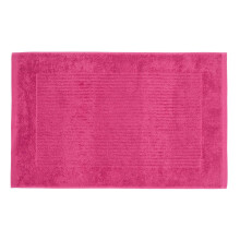(Raspberry) Imperial Plain Cotton Bath Mat