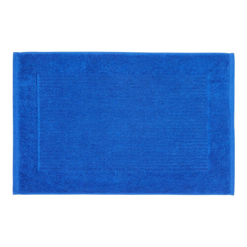 Homescapes (Royal Blue) Imperial Plain Cotton Bath Mat 1