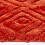 Homescapes (Orange) Ikat Pattern Bath Mat 4