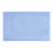 (Light Blue) Imperial Plain Cotton Bath Mat